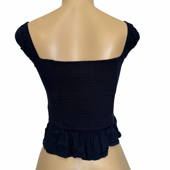 Hollister top bundle lot of three sweater two embroidered tanks xs - Picture 7 of 8